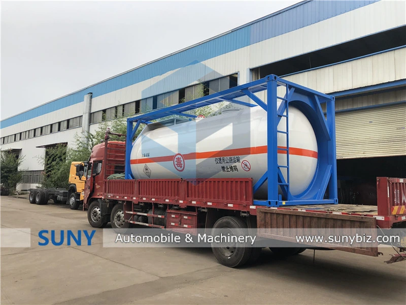 Good Quality 20FT 23.5m3 ISO LPG Tank Container Propane Factory