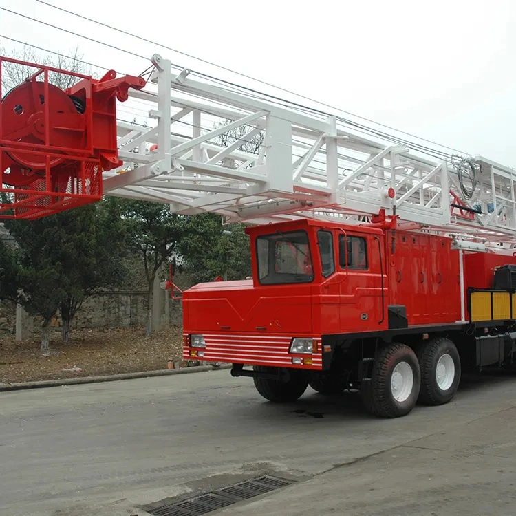 High-Quality Oil and Energy Field Oilfield Workover Xj450 Vehicle-Mounted Drilling Rig