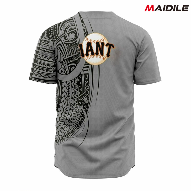 Personalized Sportswear Custom New Logo Breathable Polyester Baseball Jersey Uniform