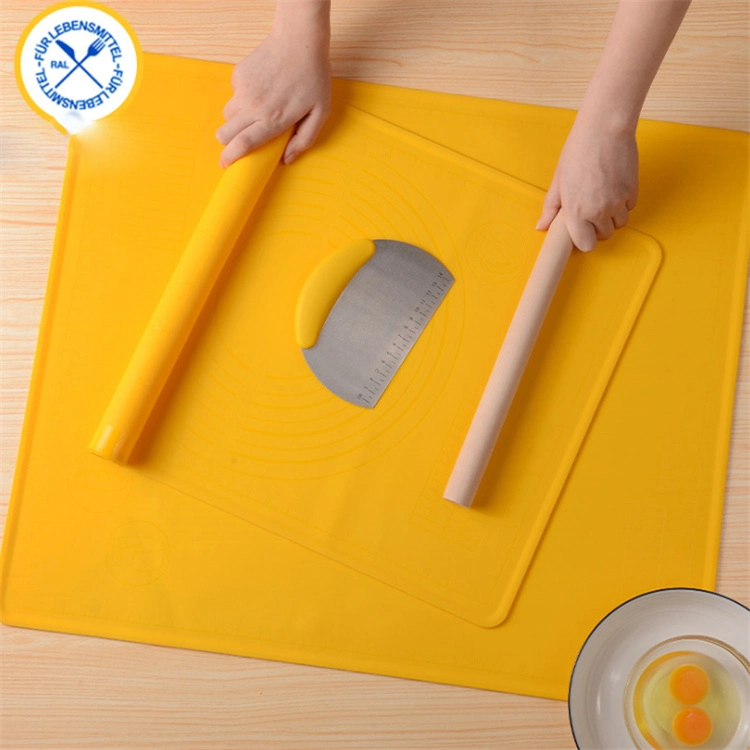 أدوات المطبخ مسمار الدلفنة Scraper Silicone Baking Mat Set