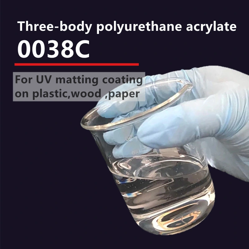 L'acrylate de polyuréthane Self-Matting polymère pour Mattingcoating UV sur le plastique, bois, papier