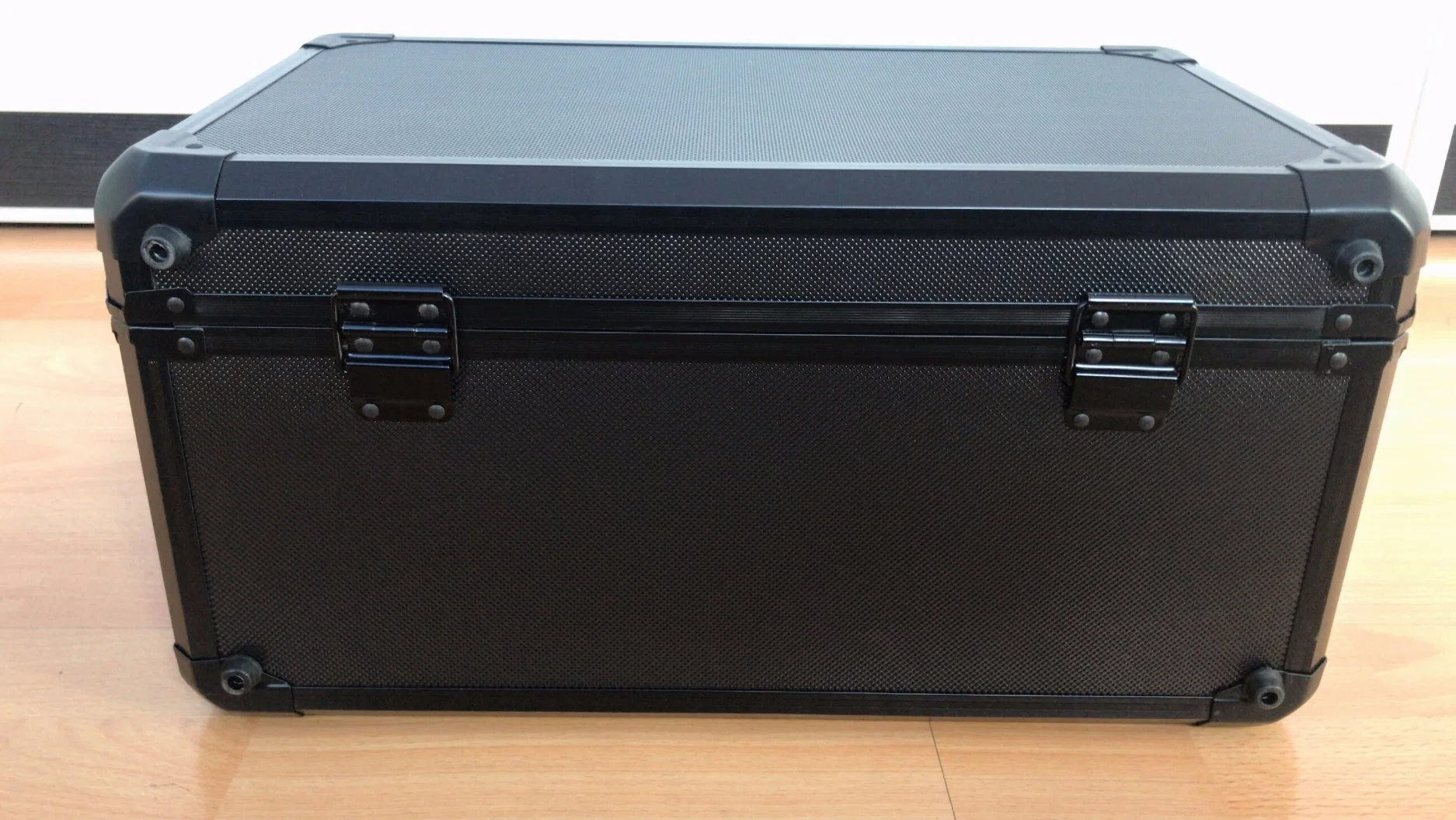 Black Aluminum Instrument Case Having Two Layers (KeLi-1102)