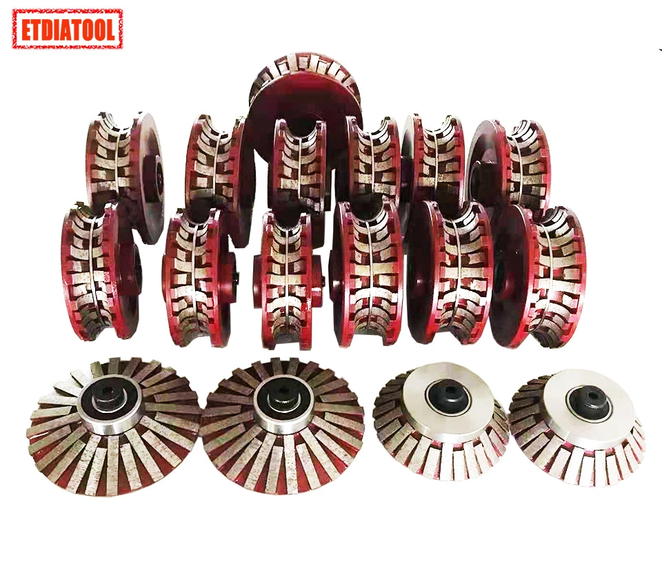 B30 Diamond CNC Wheels for for Grinding Granite, Sandstone, Quartz, Marble, Artificial Stone