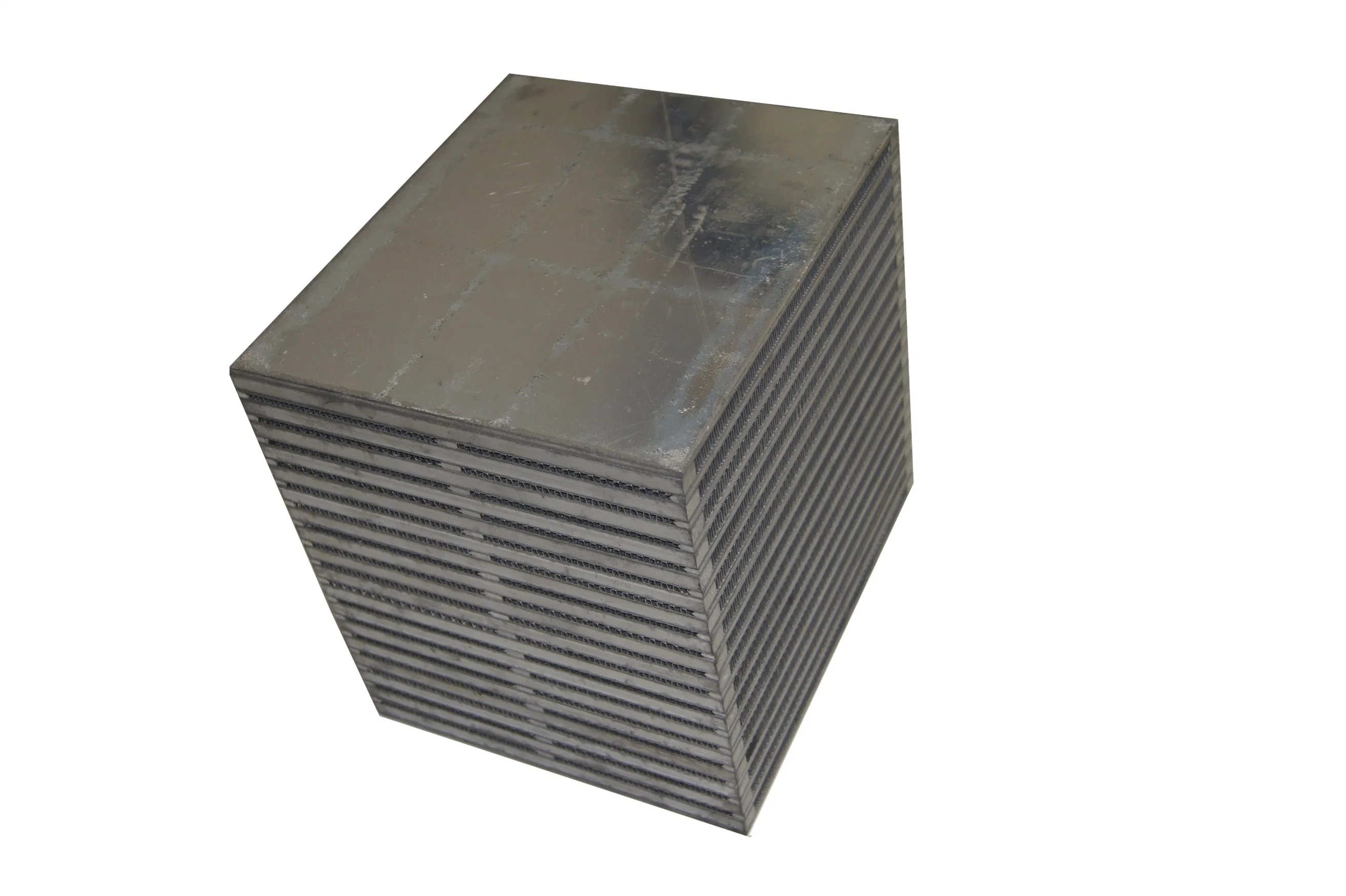 Bar-Plate Fin Heat Exchanger Radiator for Small Machinery