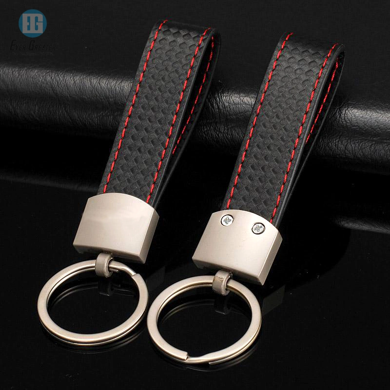 Custom High quality/High cost performance  Luxury Cars Leather Keychain