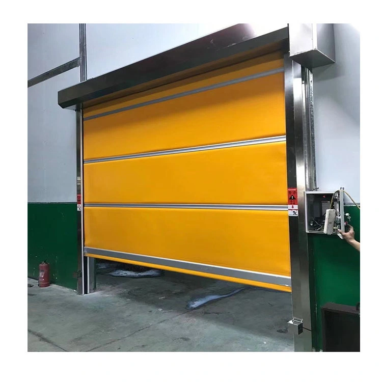 Automatic PVC Fast Roll up Garage Door for Warehouse