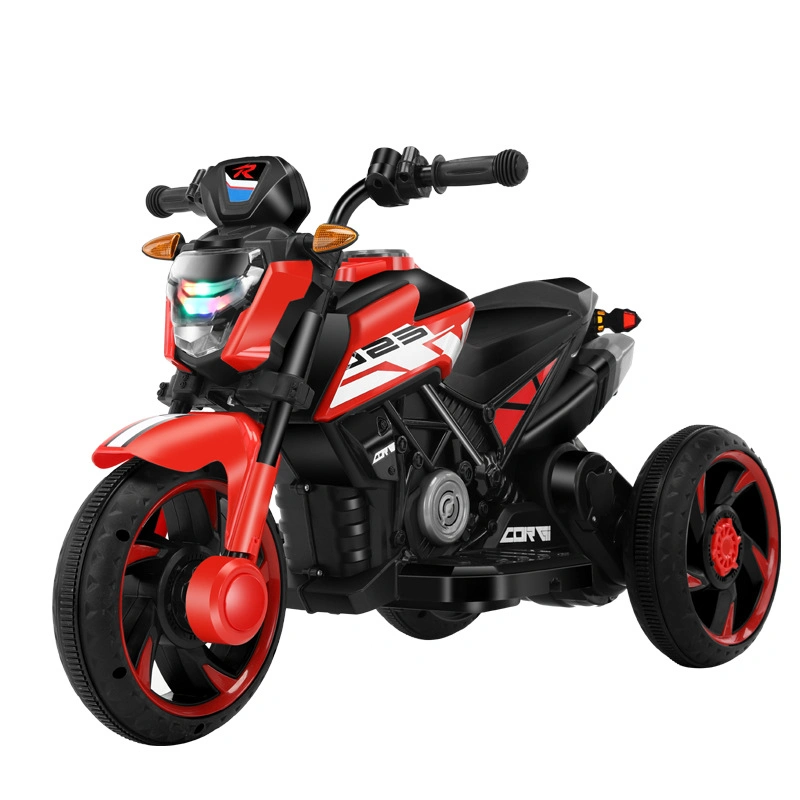 Kinder Elektro Batterie Powered Ride-On Motorrad Fahrrad Spielzeug Motorrad Dreirad Für Jungen und Mädchen