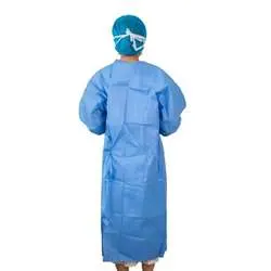 Médico cirurgião fornecimento vestido reforçada vestidos cirúrgicos com toalha de mão Vestuário de quarto de cirurgião Sergical descartável estéril do Hospital