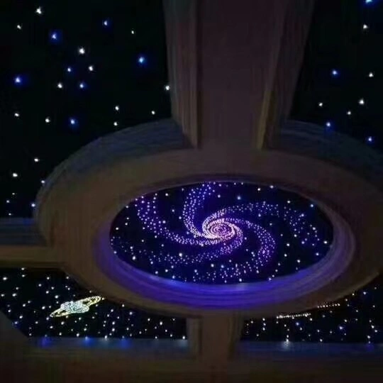 RF RGB Star Ceiling Shooting Optic Light Ceiling Panels Car Starlight Headliner