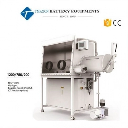 TMAXCN Brand Single-Side (1200*750mm) Vacuum Glove Box with H2O & O2 Purification System