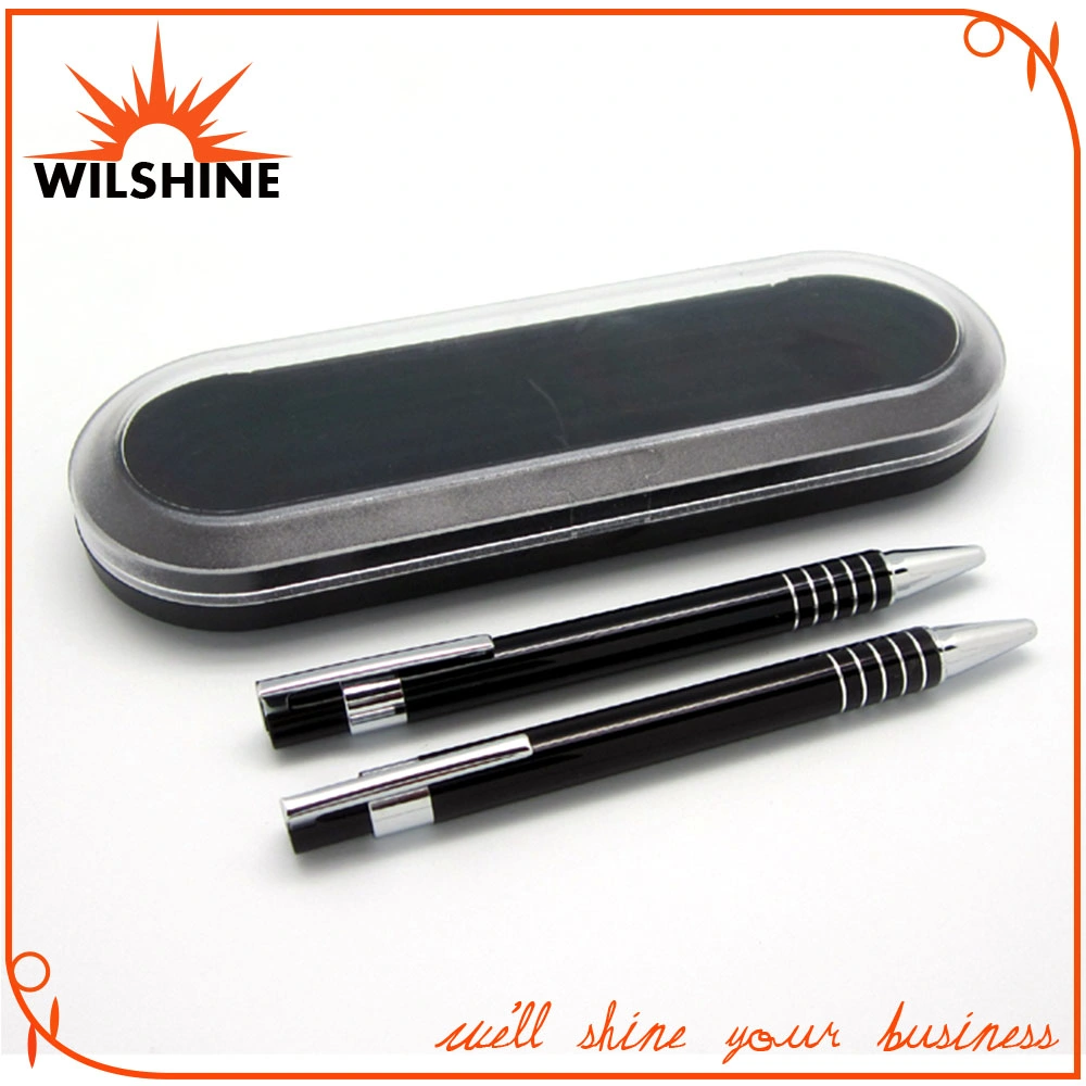 Popular Aluminum Pen Set for Premium Gift (BP0198BK)