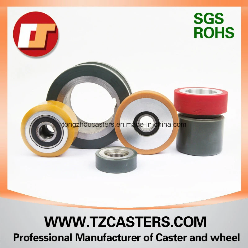 Factory Plate Movable Inflatable Rubber Castor Wheel