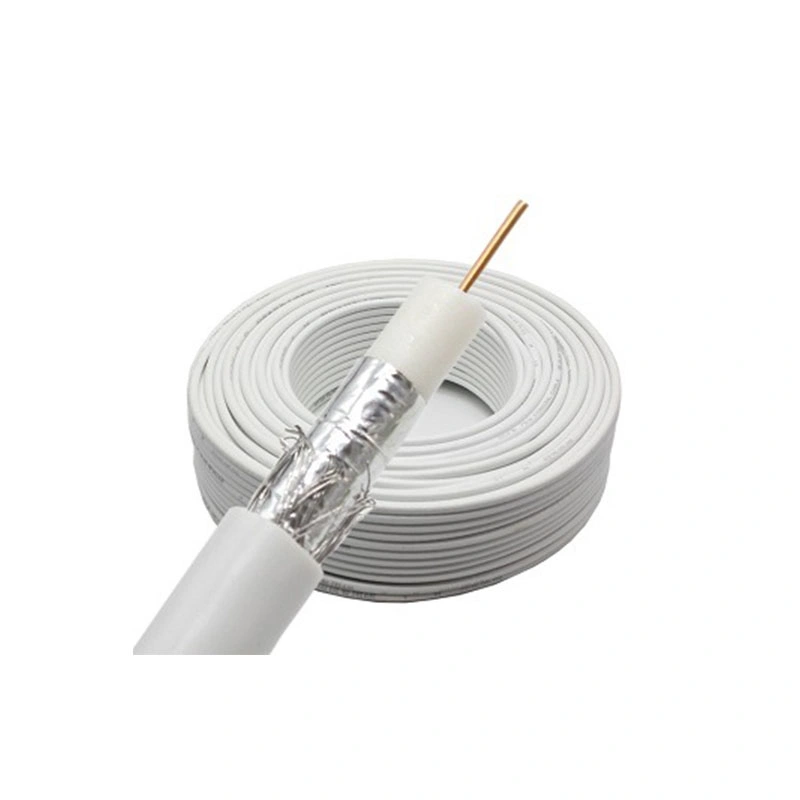 Rg174/Rg56/Rg58/Rg59/RG6 Coaxial Cable Od 6.8mm 1.0mm CCS Braiding 64