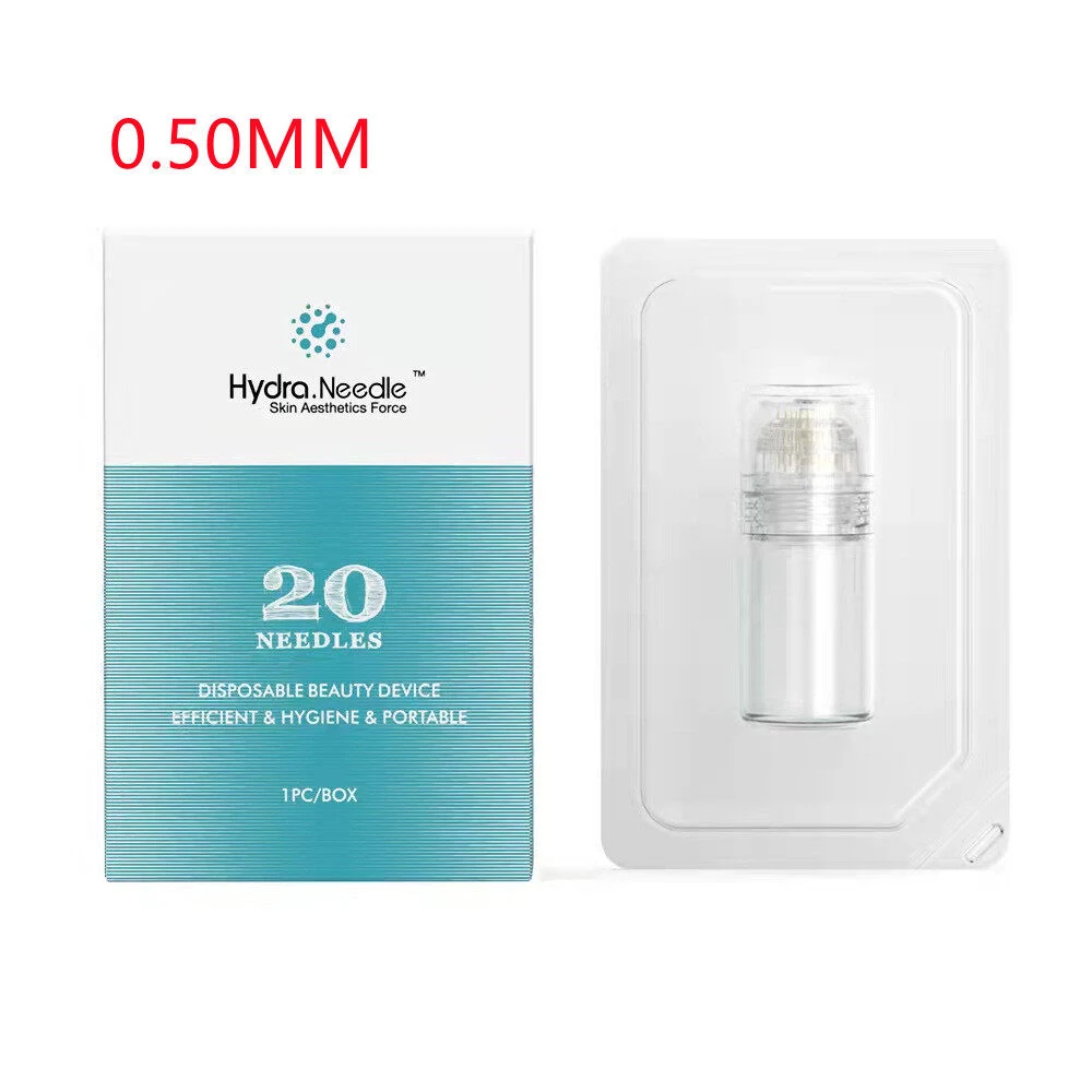 High quality/High cost performance  Portable Beauty Device 20 Needles Hydra Needle Derma Stamp 0.5mm Needle Size