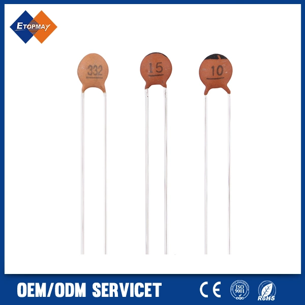 100NF 50V P=5mm Npo Ceramic Disc Capacitor