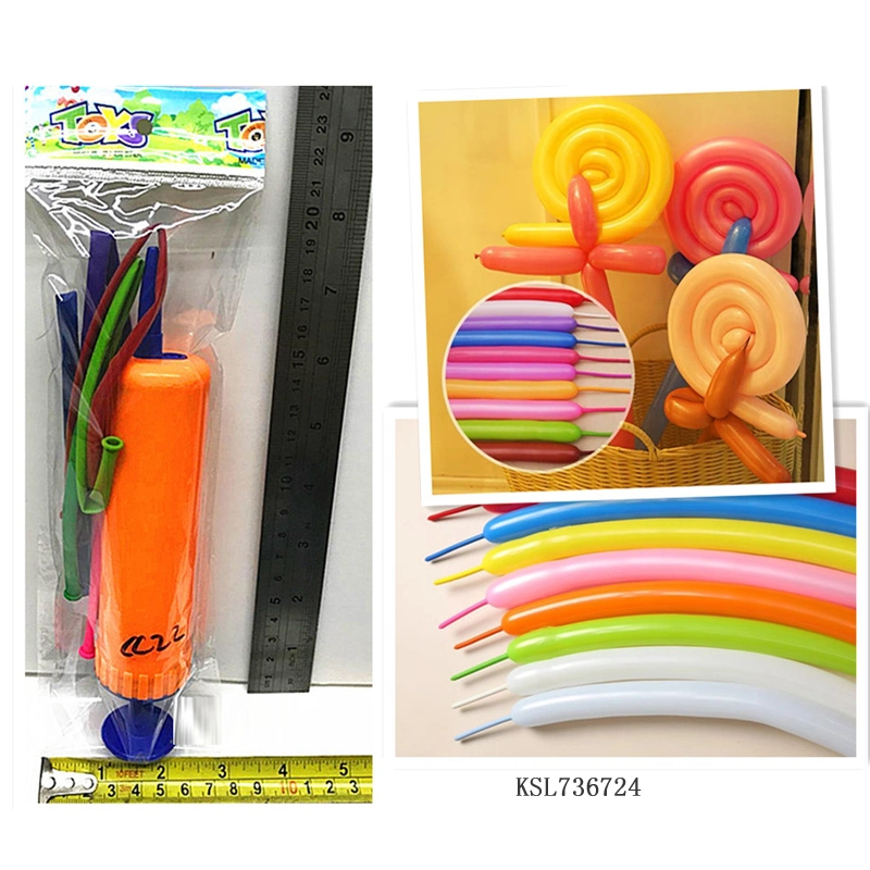 Mistura de cores Long Strip Latex material Magic Balões Especiais, várias cores Cor Balloons longos Festa decorações Atacado balão