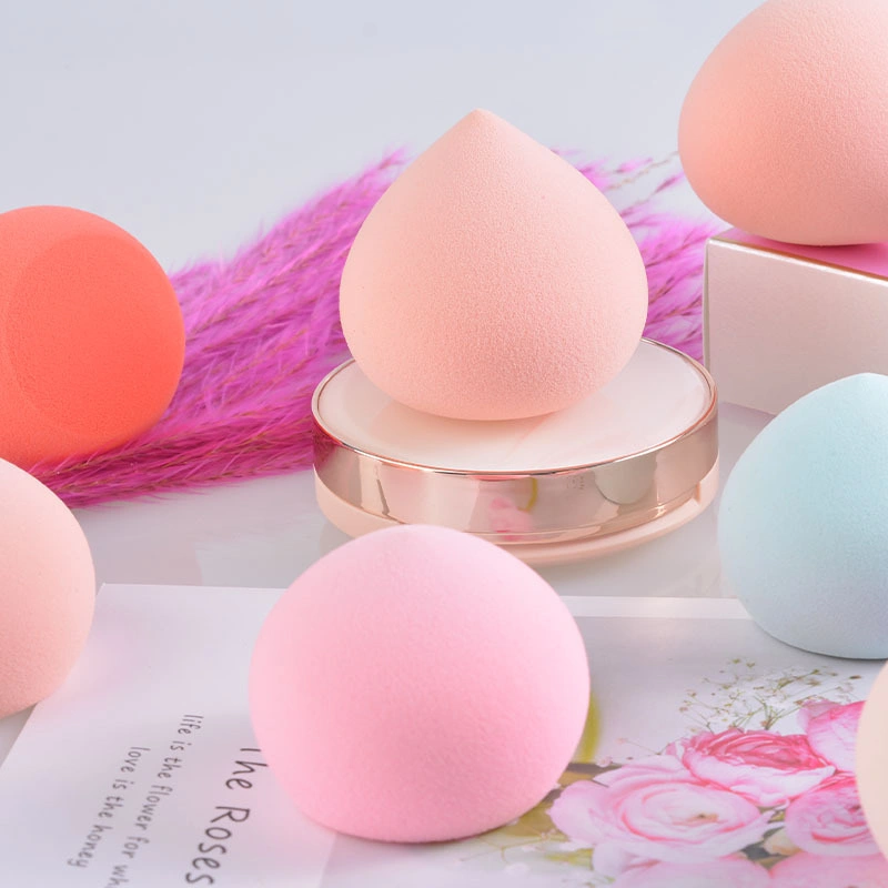 Dry and Wet Biodegradable Beauty Blender Pink Marshmallow Blending Sponges for Wholesale/Supplier