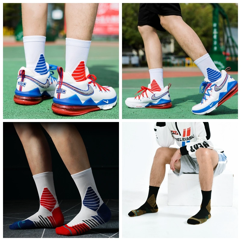 Popularity Design Funny Printing Socks Sport Sock Man Crew Socks Basketball Socks