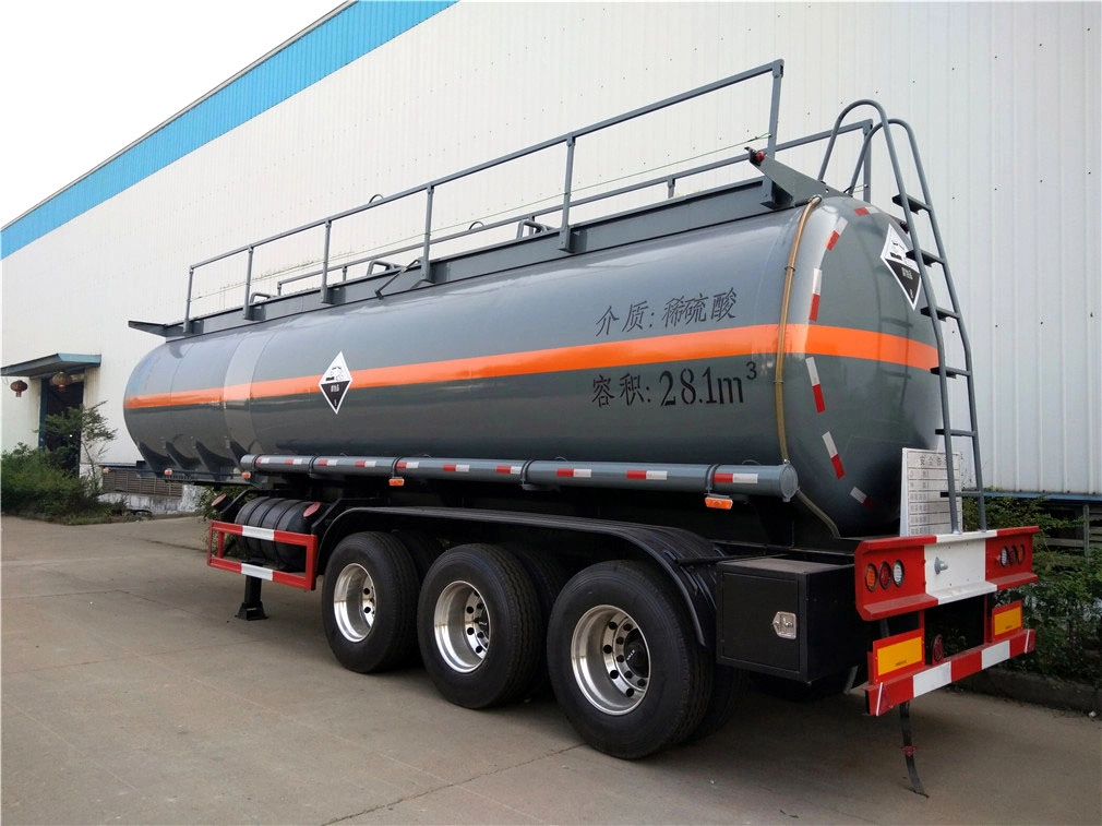 33000 40000L 45000 50000 60000 Litrestri Axles Crude Liquid Fuel Oil Tank Tanker Semi Trailer