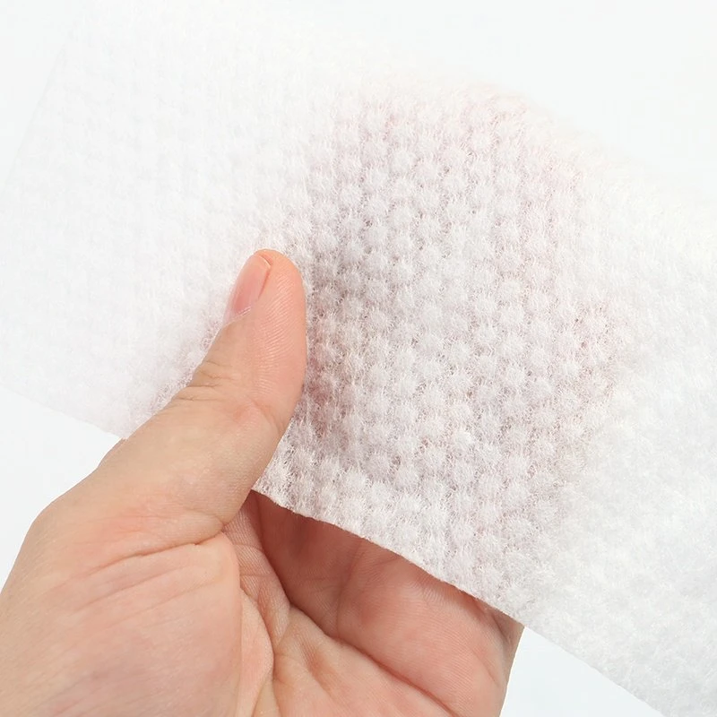 Pearl Embossed Free Sample Essential Daily Dry Wipes Soft Disposable Face Towel