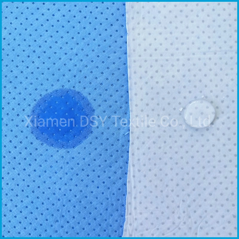 PE Film Coated Super Absorbent Nonwoven Fabrics for Surgical Drapes and Gown Packs