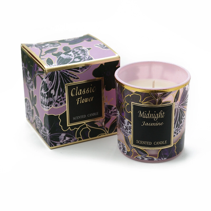 OEM Rh Vintage Style Unique Wholesale/Supplier Jar Luxury Box Smokeless Handmade Soy Wax Scent Candle Luxury Aromatherapy Candles