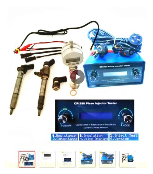 Am-CRI250 Diesel Piezo Common Rail Injector Dynamic Lift Travel Test