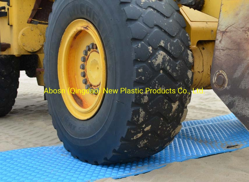 Tapetes de estrada construção temporária proteção de piso HDPE proteção de piso Tracky Way Board