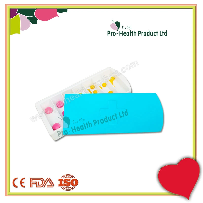 7 Days Top Slide Cover Custom Pill Organizer Pill Box