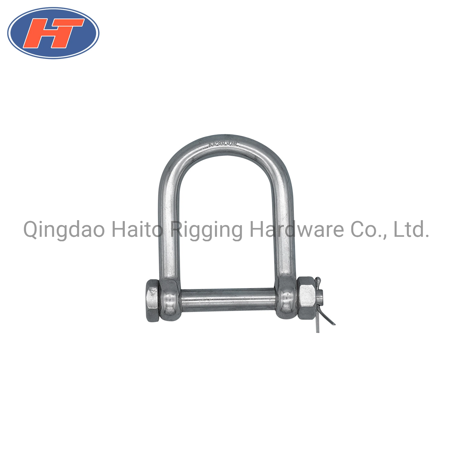 Stainless Steel 304/316 Screw Pin Wide D Shackle with High Polishing