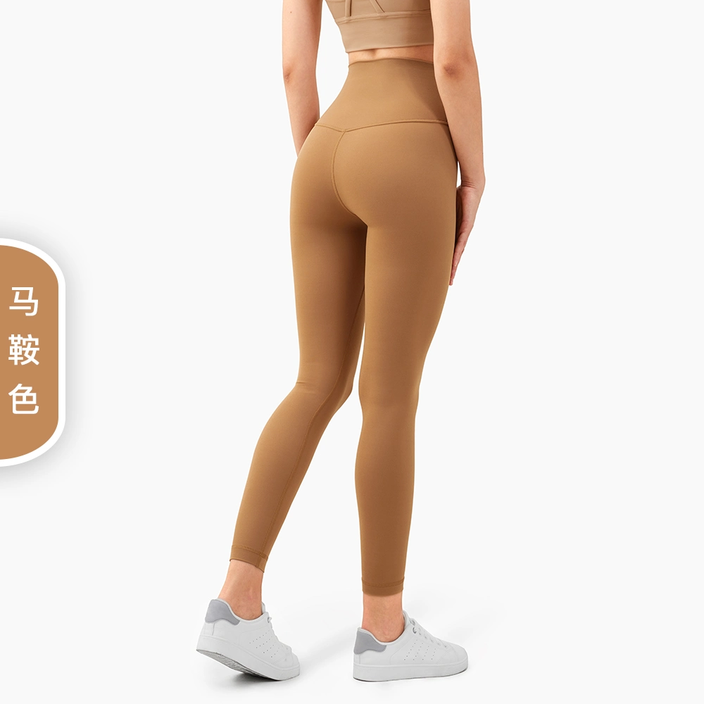 Nouvelle arrivée jambières femelle taille haute Pantalon Pantalon Hip de Yoga pour les femmes