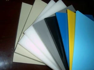 PP Sheet, Polypropylene Sheet, Plastic Sheet with White, Grey Color for All Kinds of Industrial Seal (3A6009)