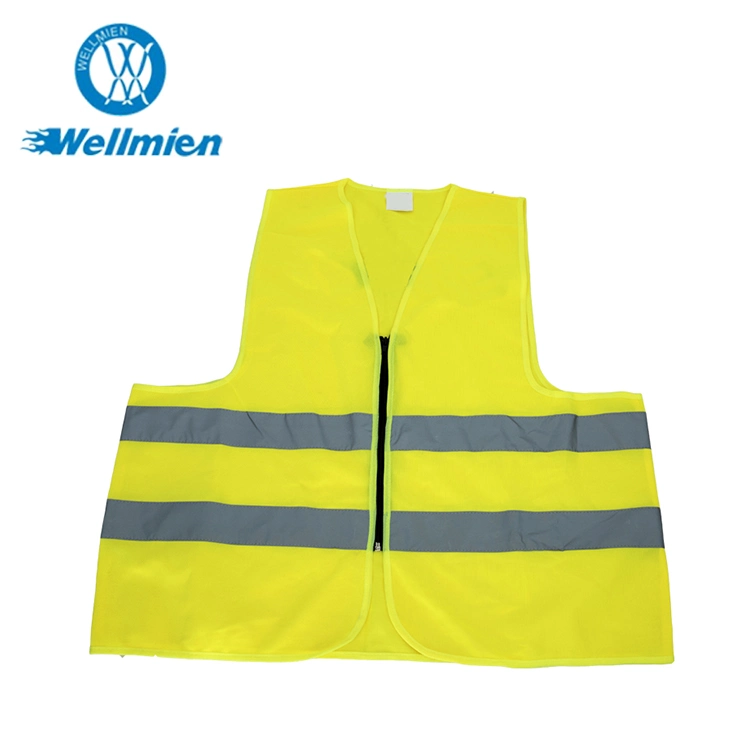 High Visibility Safety Reflective Vest Fluorescent Yellow Reflective Vest Running Vest