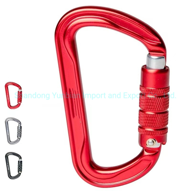 Outdoor Mountaineering D-Type Three-Section Automatic Main Lock Safety Buckle