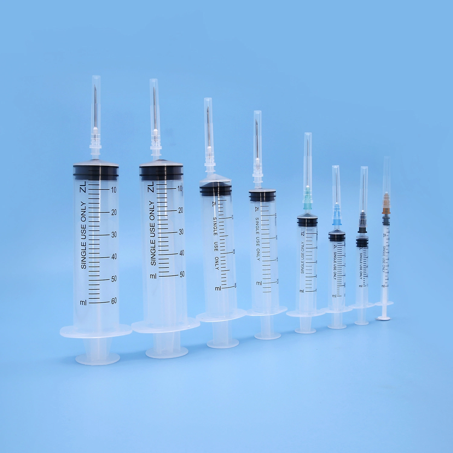 Wholesale/Supplier Disposable Insulin Syringe with Fixed Needle 0.3ml 0.5ml 1ml