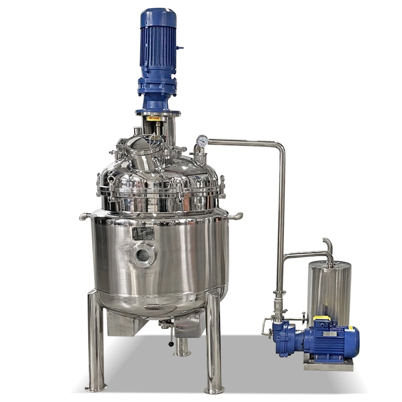 300L Chemical Liquid Stainless Steel Electric Heating Vacuum Reactor