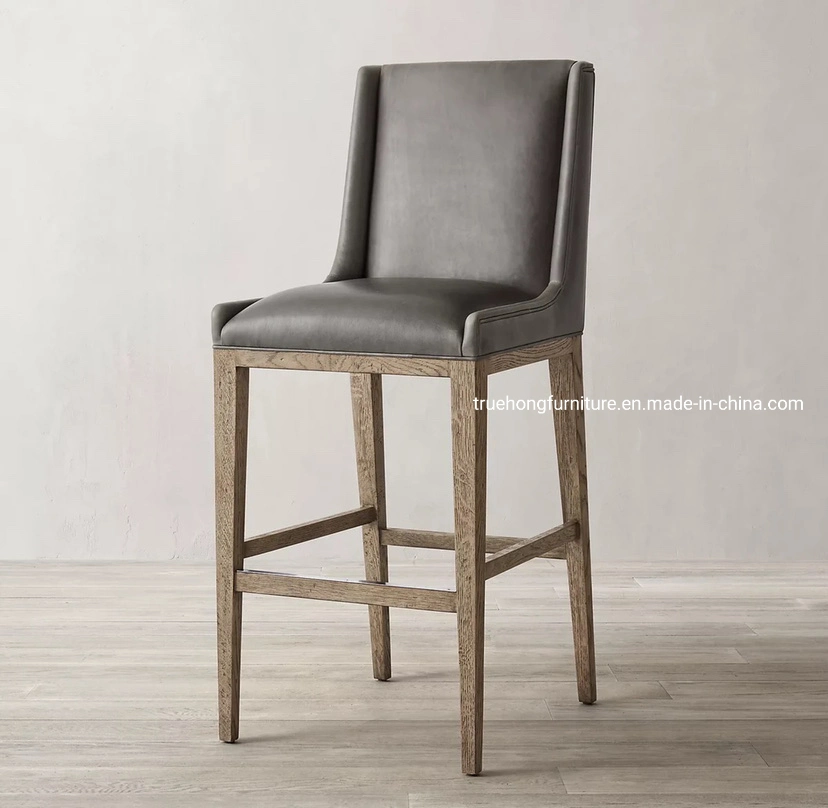 Ash Solid Wood Chairs Hotel Bar Chair Furniture Hotel Restaurant Furniture