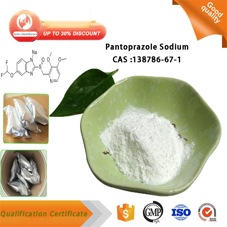 Hot Sale Pharmaceutical Raw Materials Pantoprazole Sodium Powder CAS 138786-67-1 Pantoprazole Sodium