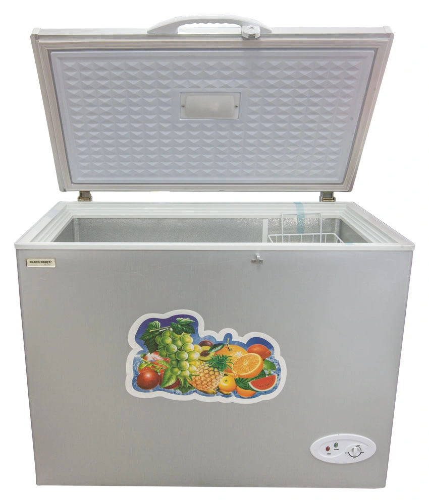 168L à 400L commercial et d'accueil affichage double porte ouverte d'un réfrigérateur Réfrigérateur congélateur coffre profonde