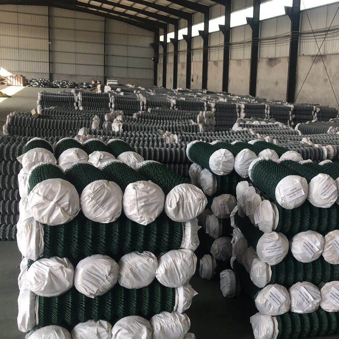 Manual Operated Chain Link Wire Mesh Fence Machine Making Hot Dipped Galvanized PVC Coated Chain Link Fence