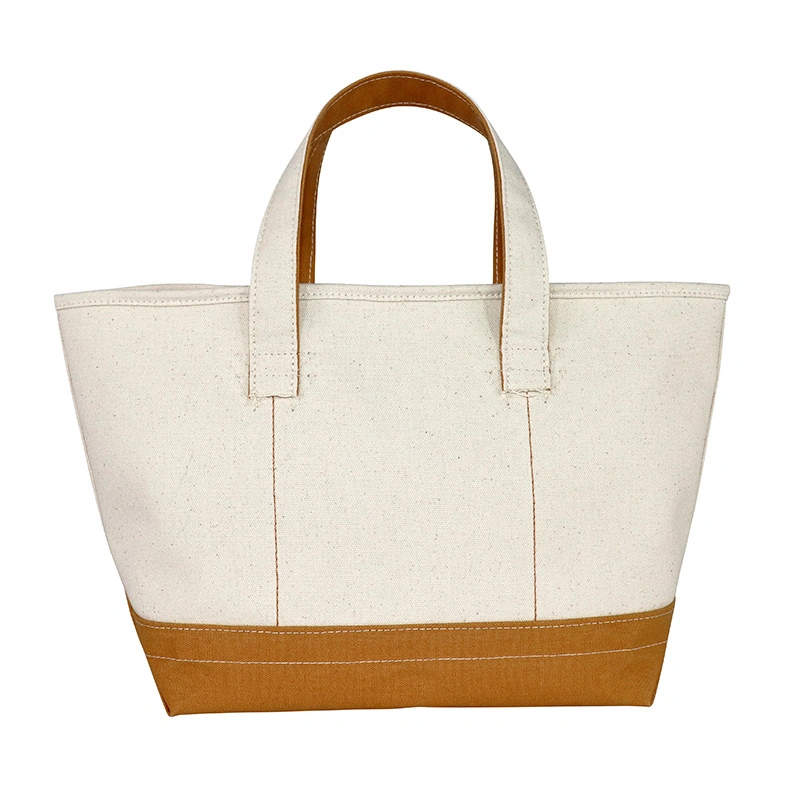 Wholesale/Supplier Cheap OEM Eco Friendly Reusable Women Beach Tote Cotton Canvas Shopping Bag with Handle