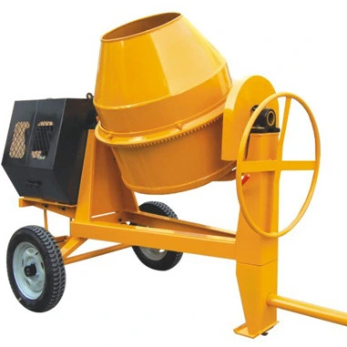 Construction Machinery Portable Concrete Mixer with Diesel Engine