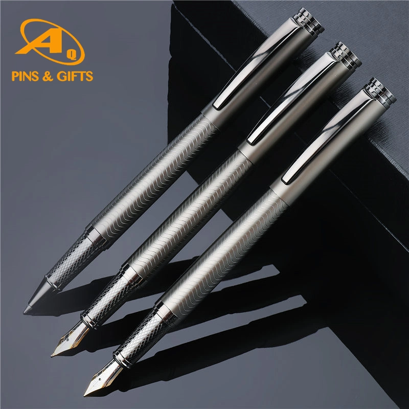 Celluloid Wood UV Office Gel Metal Beautiful Luxury Products Whiteboard Marker Free Sample The Best Gift Roller Ball with 2 Cartridges Fountain Pen