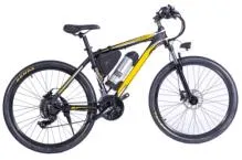 El hombro de aluminio de 26 pulgadas de montaña bicicleta plegable bicicleta Bicicleta Carretera Hidráulica Mecánica 48V 10Ah batería 350W