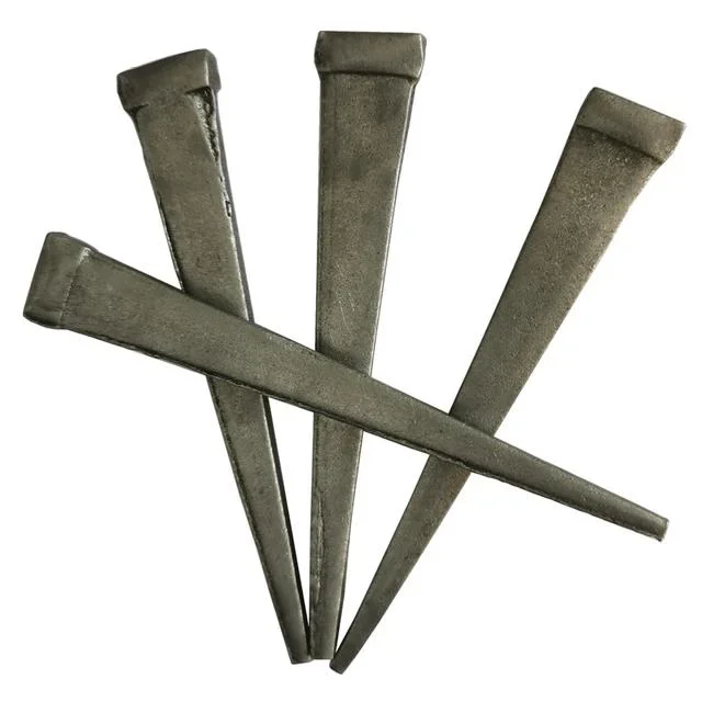 6D-8d Cut Masonry Nails Tempered Hardened #45 Steel Concrete Nail for 50lb Bulk Box