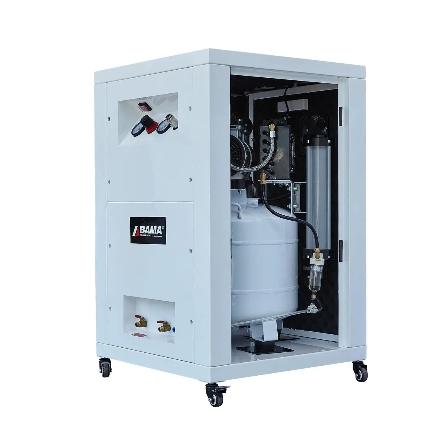 Medical Air Compressor, 1.0HP, 35L Dental Oil Free Silent Air Compressor