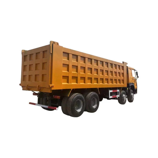 HOWO Tipper Dumper Two Double Front Axle Mining Truck for Sale in Africa