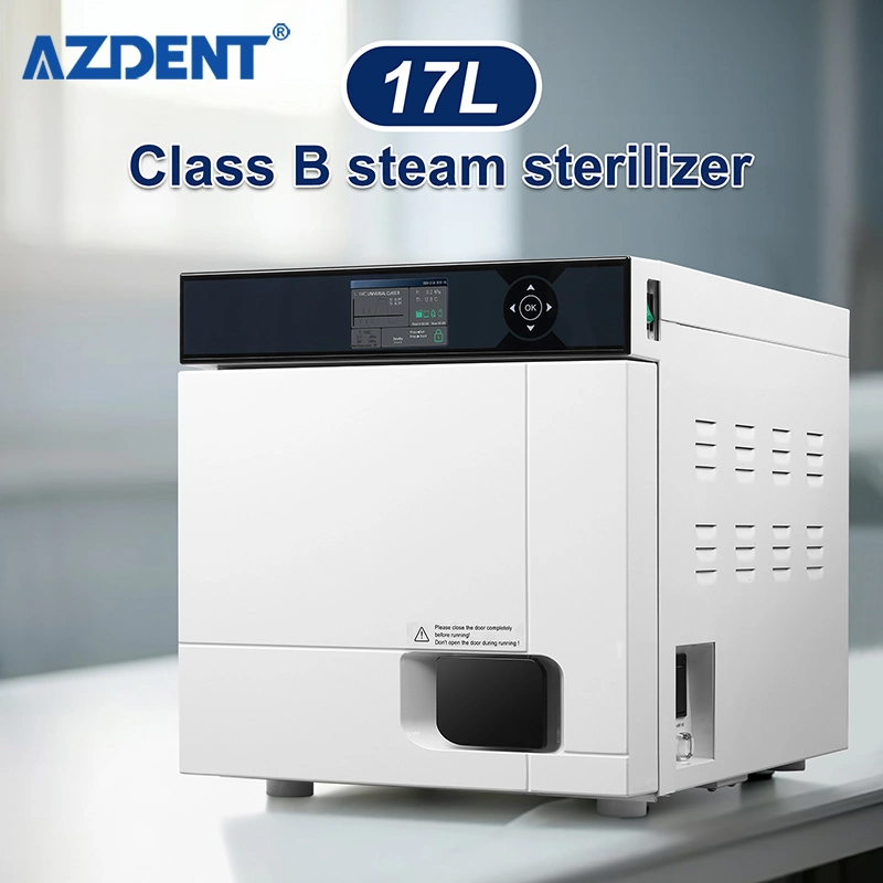 17L Class B Steam Sterilizer Dental Autoclave with Built-in Printer