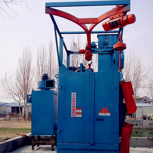 Automatic Rotating Casting Rust Removing Hook Type Shot Blasting/Peening Machine