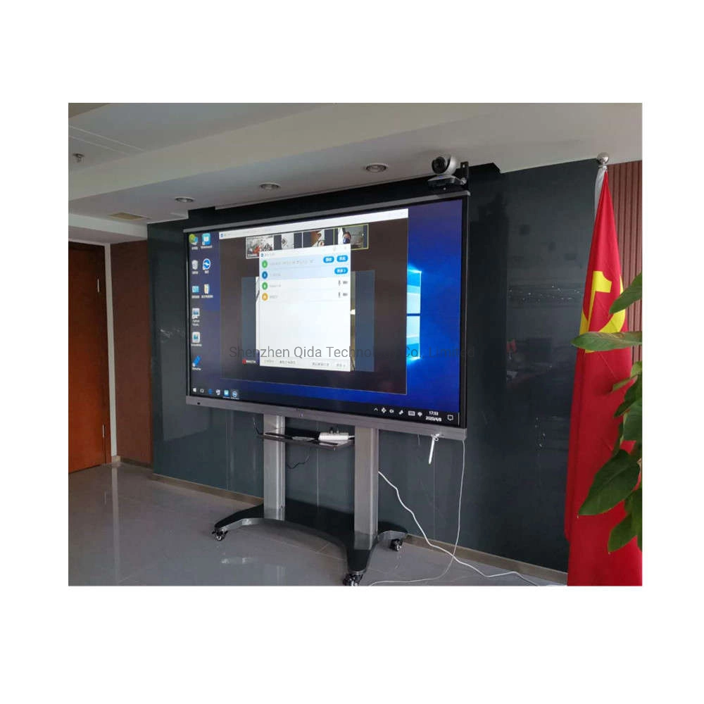 Smart Board pizarra electrónica digital portátil sistema dual de la pantalla de infrarrojos Conectar ordenador PO